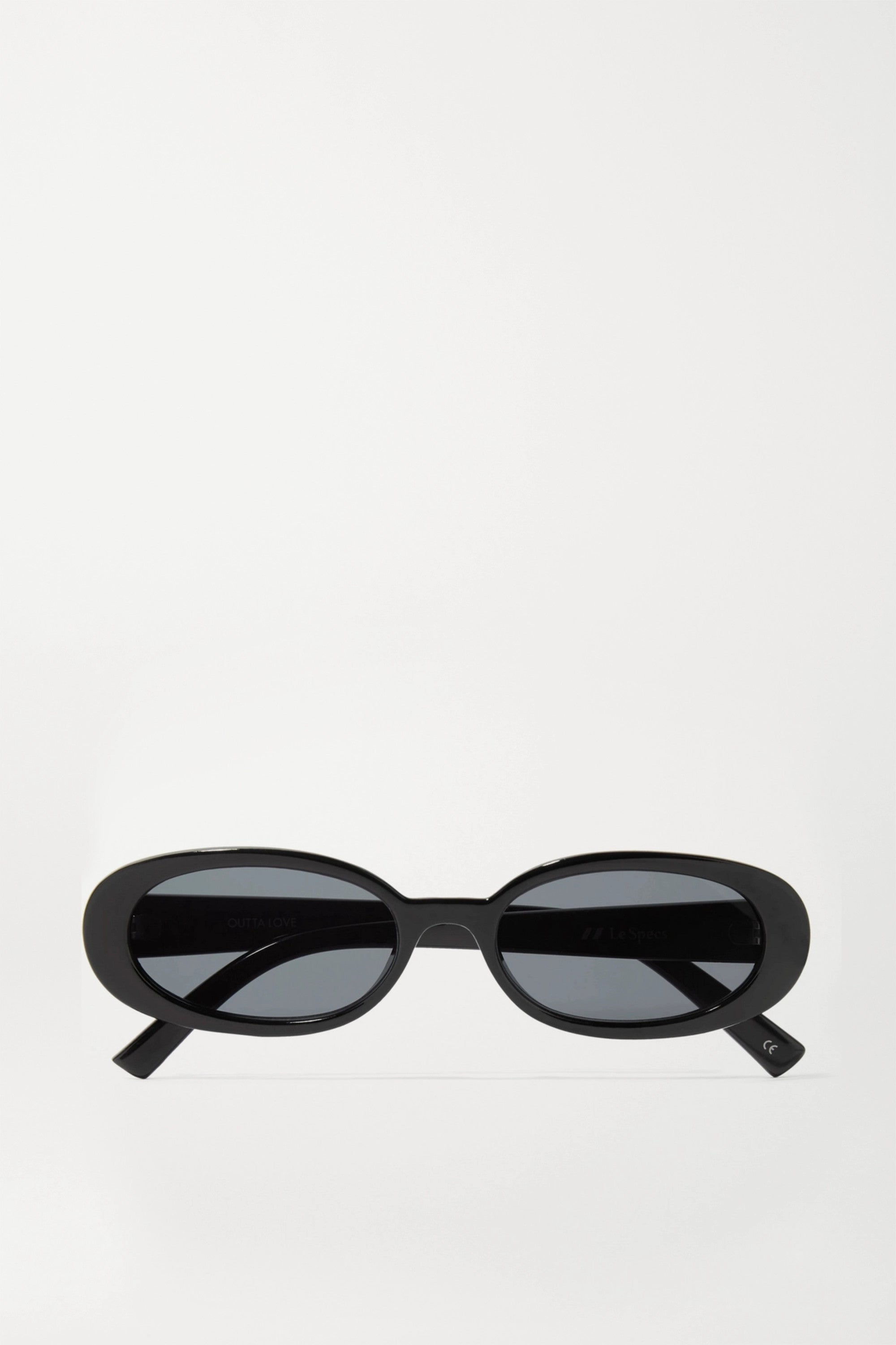 Le Specs OUTTA LOVE サングラス　ブラック Outta Love Black Uni-Sex Oval Sunglasses | Le Specs