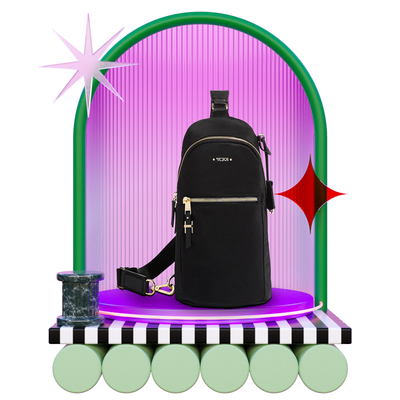 TUMI Voyageur Anna Nylon Sling Bag