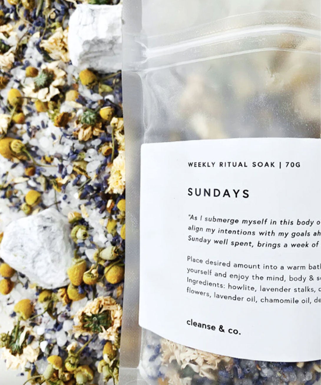 Cleanse & Co + Sunday Ritual Soak