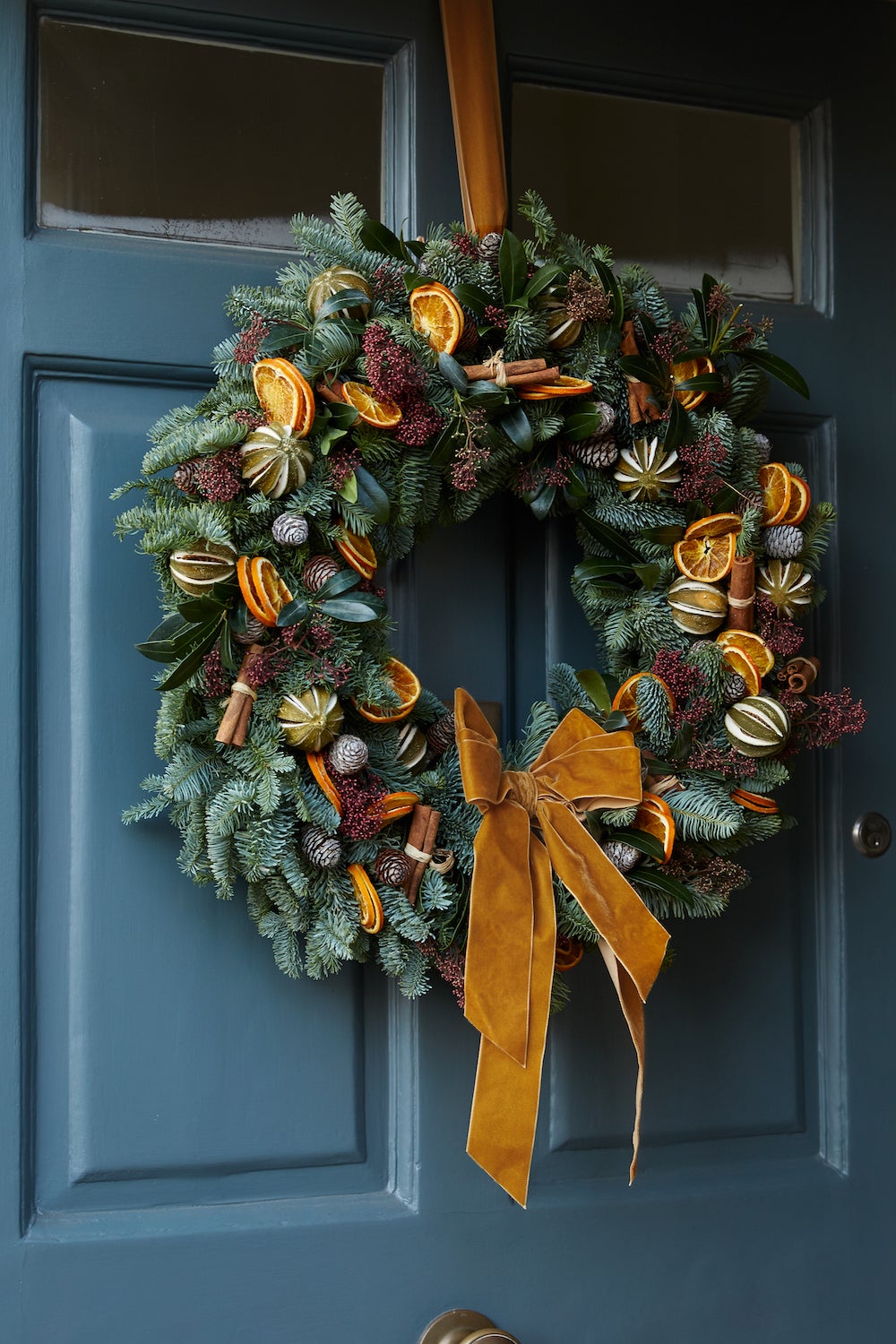 Flowerbx dried citrus wreath