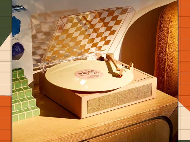 Urban Outfitters Crosley Checkered Ryder Turntable