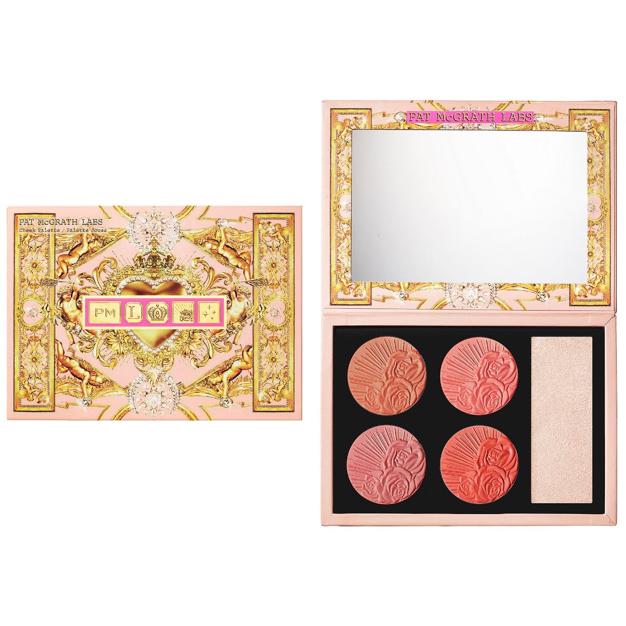 PAT McGRATH LABS + Divine Blush + Glow Face Palette: Nude Venus