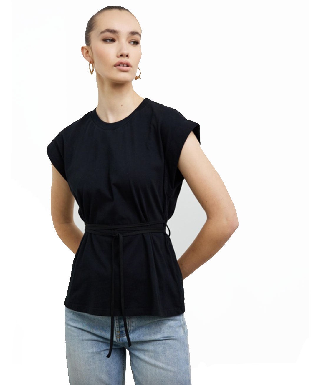 Nobody Denim + Wrap Top