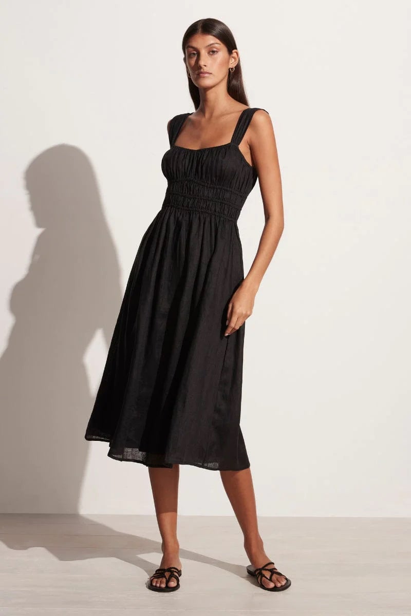 Faithfull the sales brand midi dress