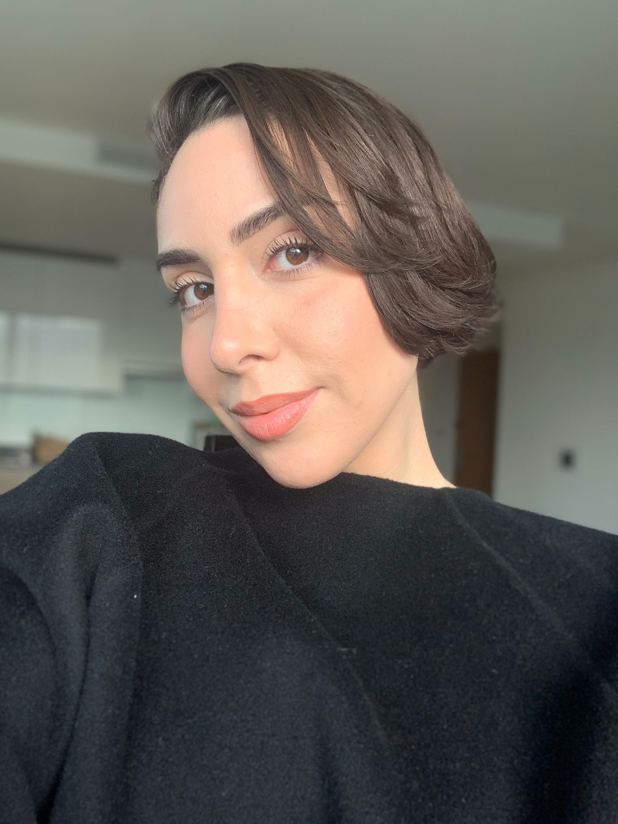 Dyson airwrap short clearance hair