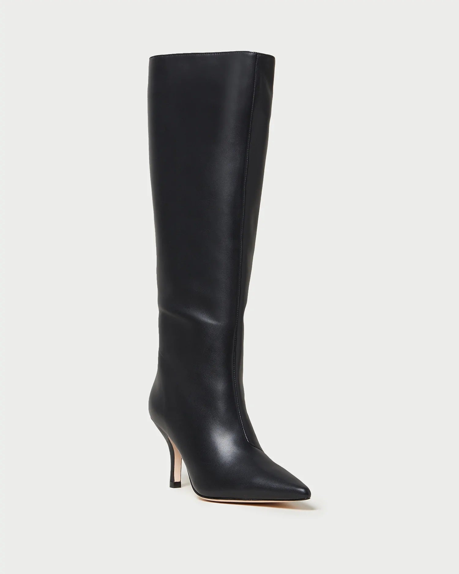 Loeffler Randall + Whitney Black Kitten Heel Boot