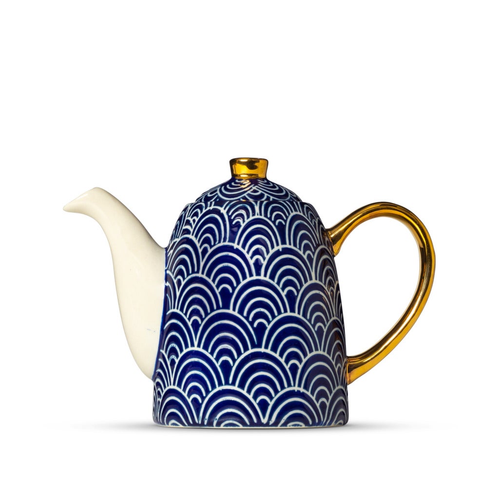 T2 + Deco Darling Teapot Small Navy