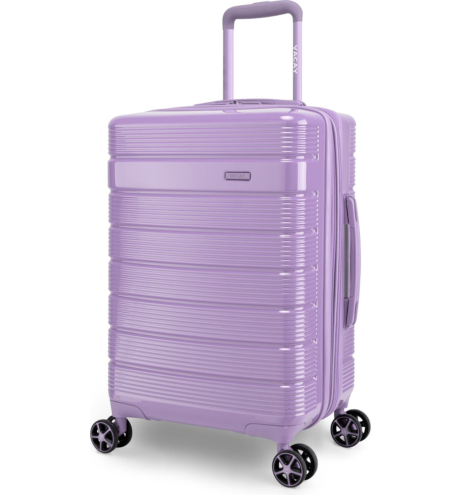 Pink on vacay luggage deals