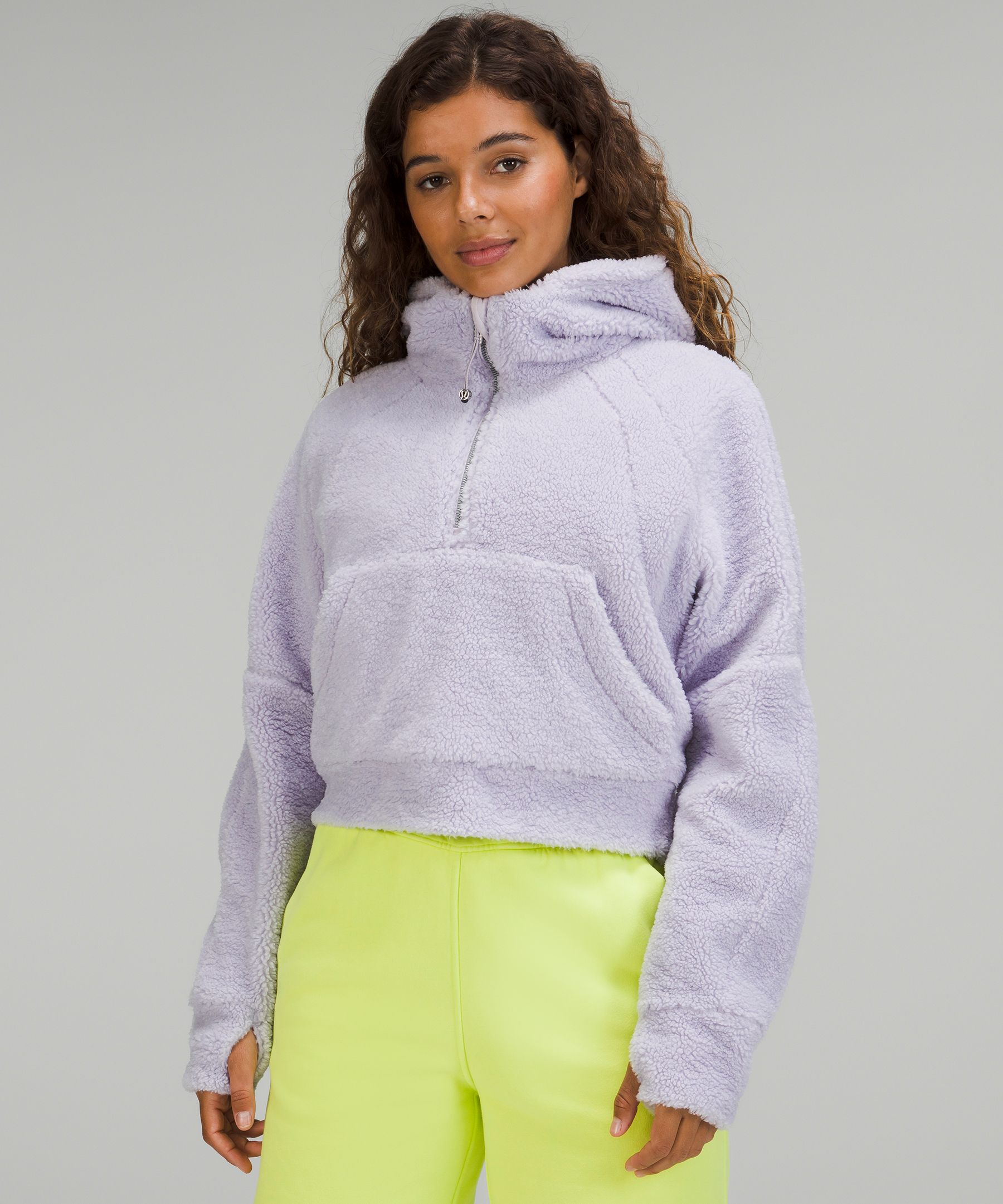 Lululemon + Scuba Oversized Half-Zip Fleece Hoodie