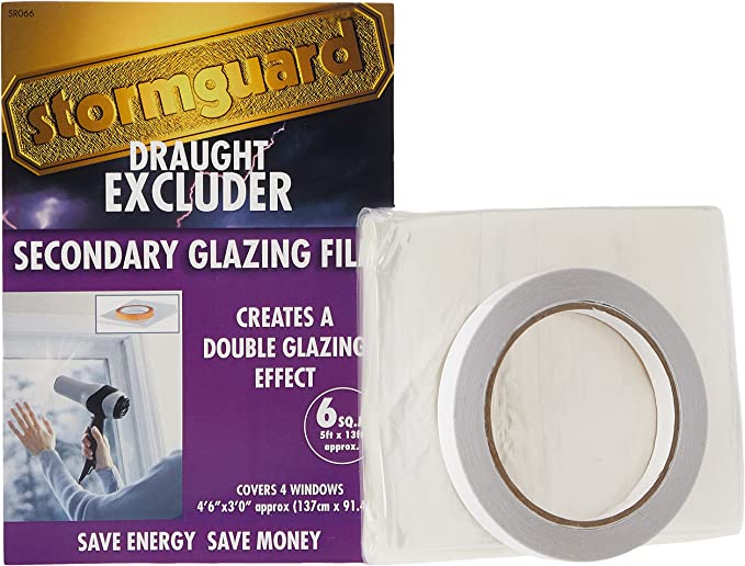 Stormguard + Secondary Glazing Window Insulation Film