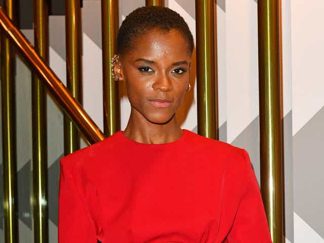 LONDON, ENGLAND - NOVEMBER 12: Letitia Wright attends as Flannels Presents A Celebration by Letitia Wright at Flannels Oxford Street on November 12, 2022 in London, England. (Photo by David M. Benett/Dave Benett/Getty Images for Flannels)