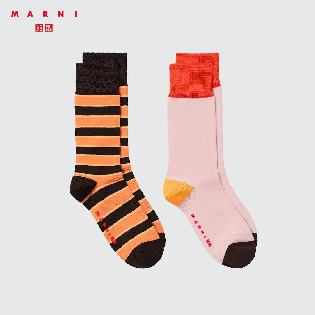 Uniqlo x Marni + Marni HEATTECH Striped Socks Uniqlo x Marni + Marni HEATTECH Striped Socks