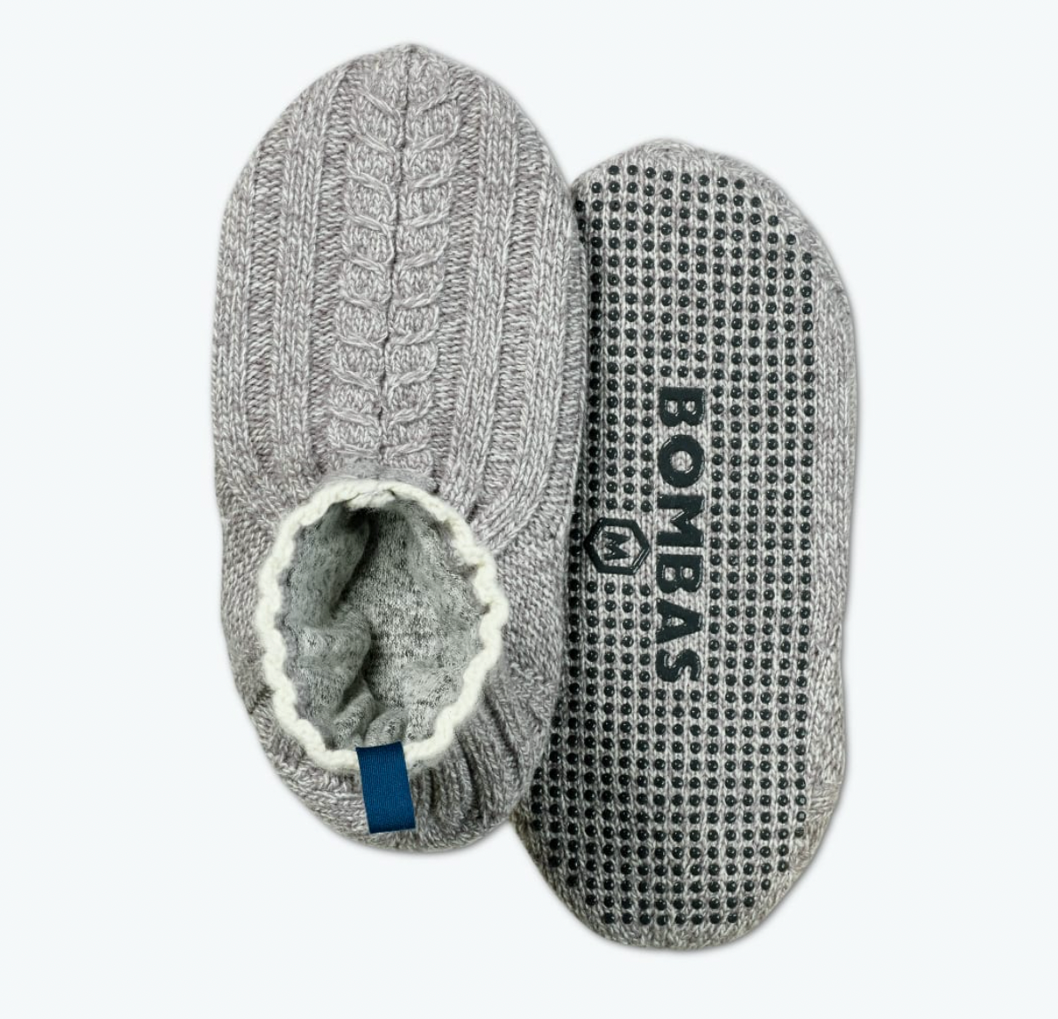 Bombas + Women’s Cable Knit Gripper Slipper