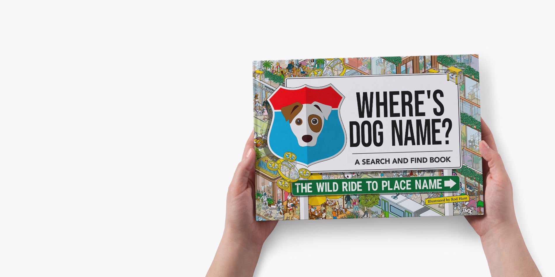 Yappy + Personalized Dog Book Where’s Your Dog?