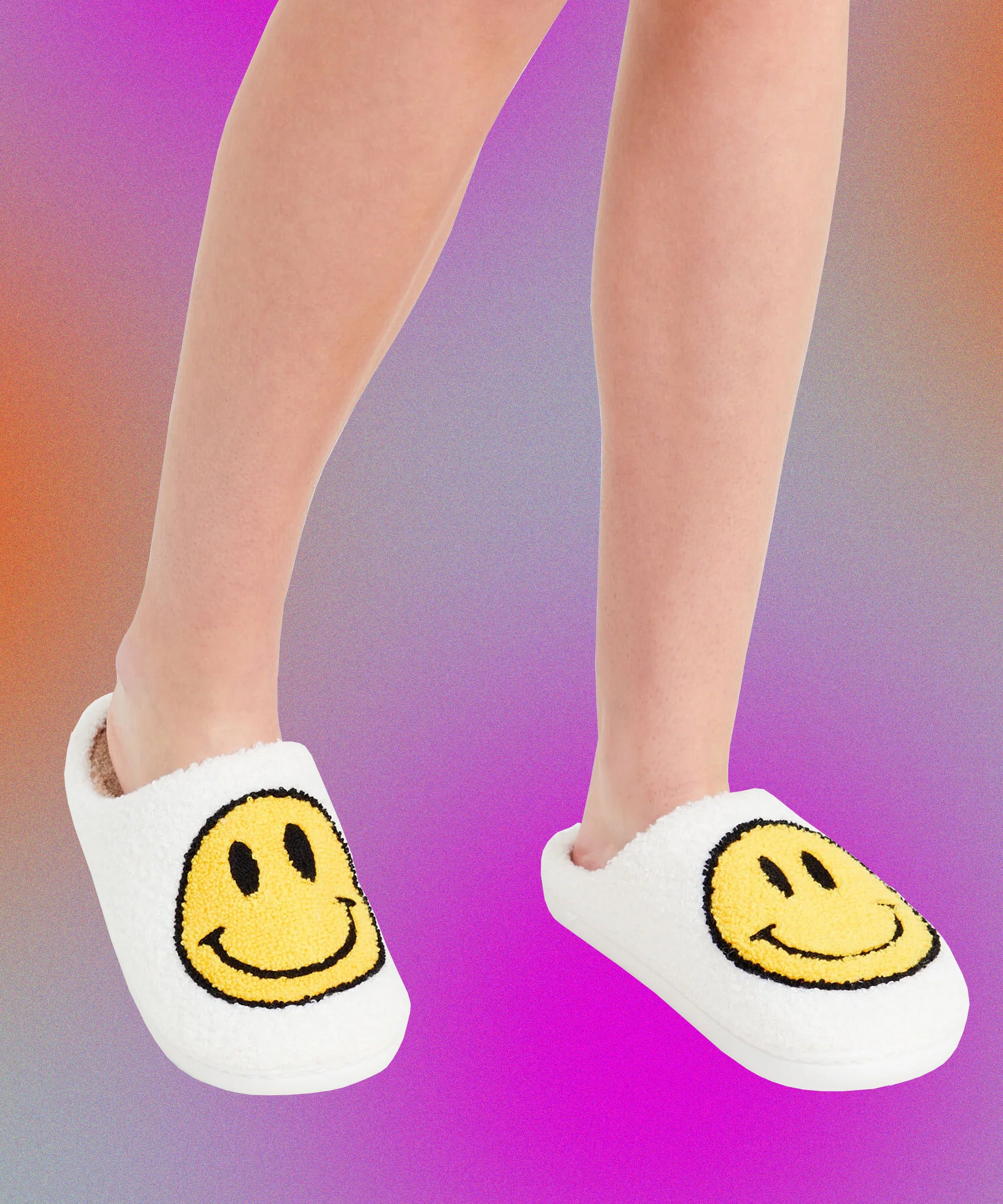 Slippers For Women Cute Indoor House Smiley Face Home Slipper