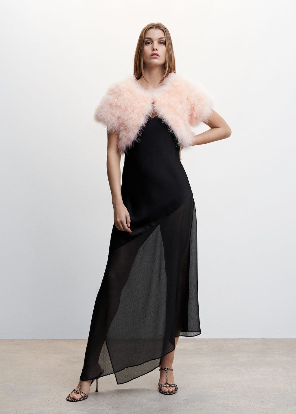 Mango + Asymmetric Hem Dress