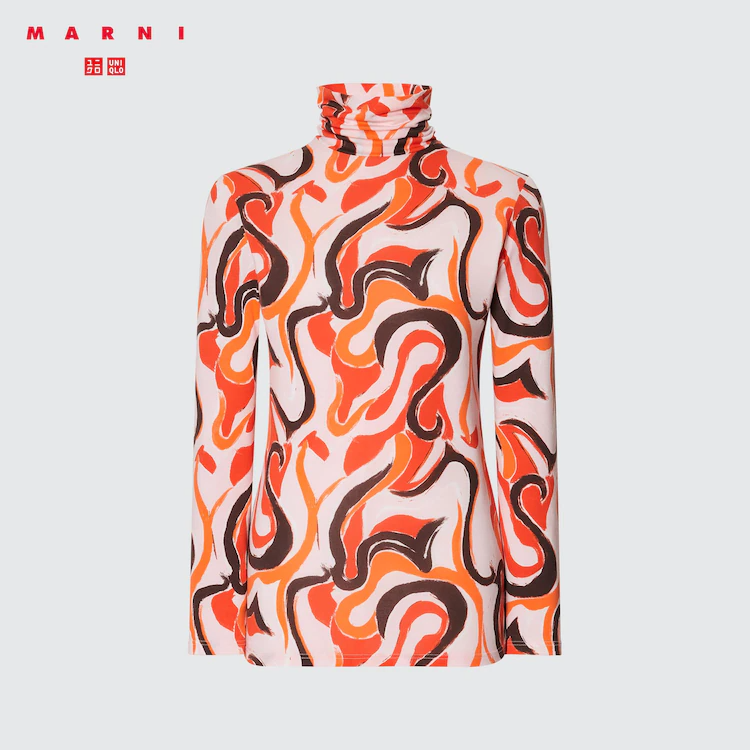 Uniqlo x Marni + HEATTECH Turtleneck Long-Sleeve T-Shirt