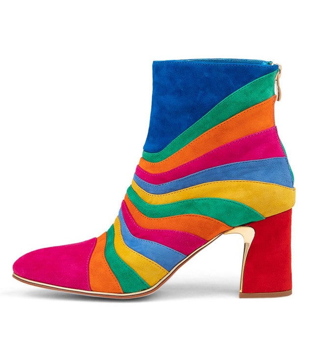 Django & Juliette + Kattat Bright Multi Ankle Boots