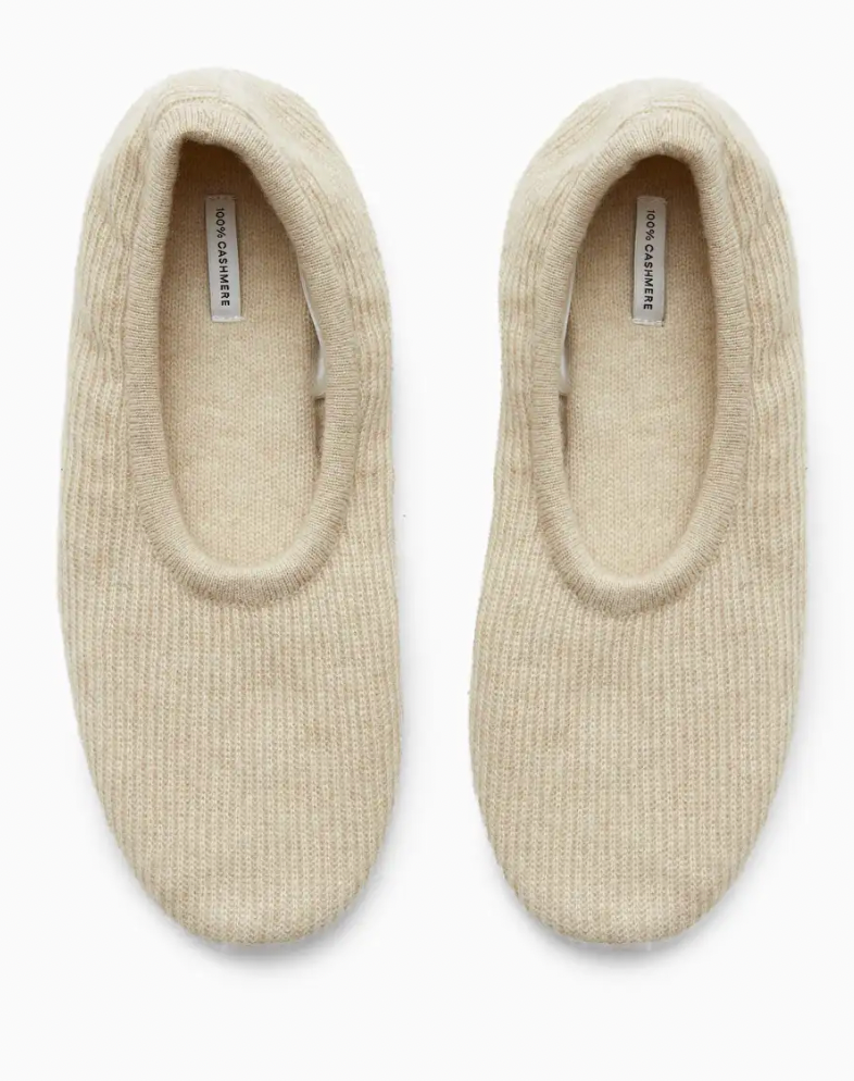 cashmere slippers