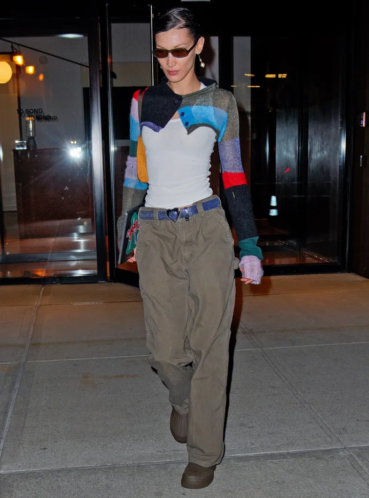 Bella Hadid is seen outside Zero Bond on June 17, 2022 in New York News  Photo - Getty Images