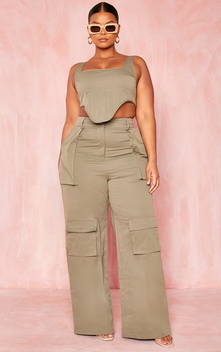 Flare pants plus size  PrettyLittleThing USA