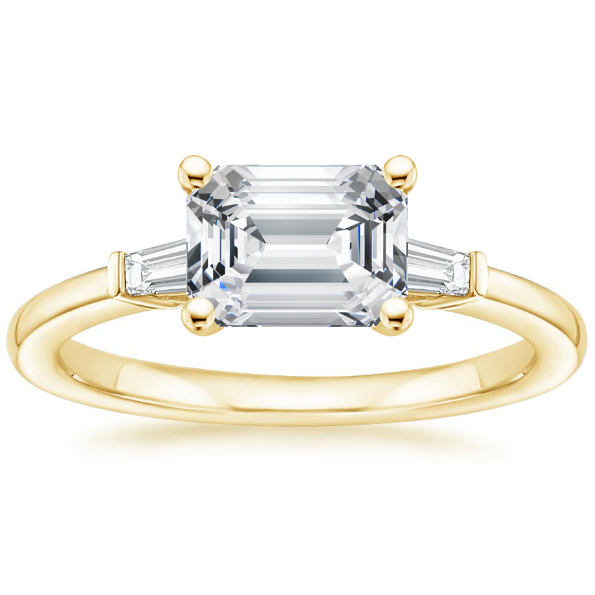 Ruby Engagement Ring w/ Diamond Halo 14K White Gold