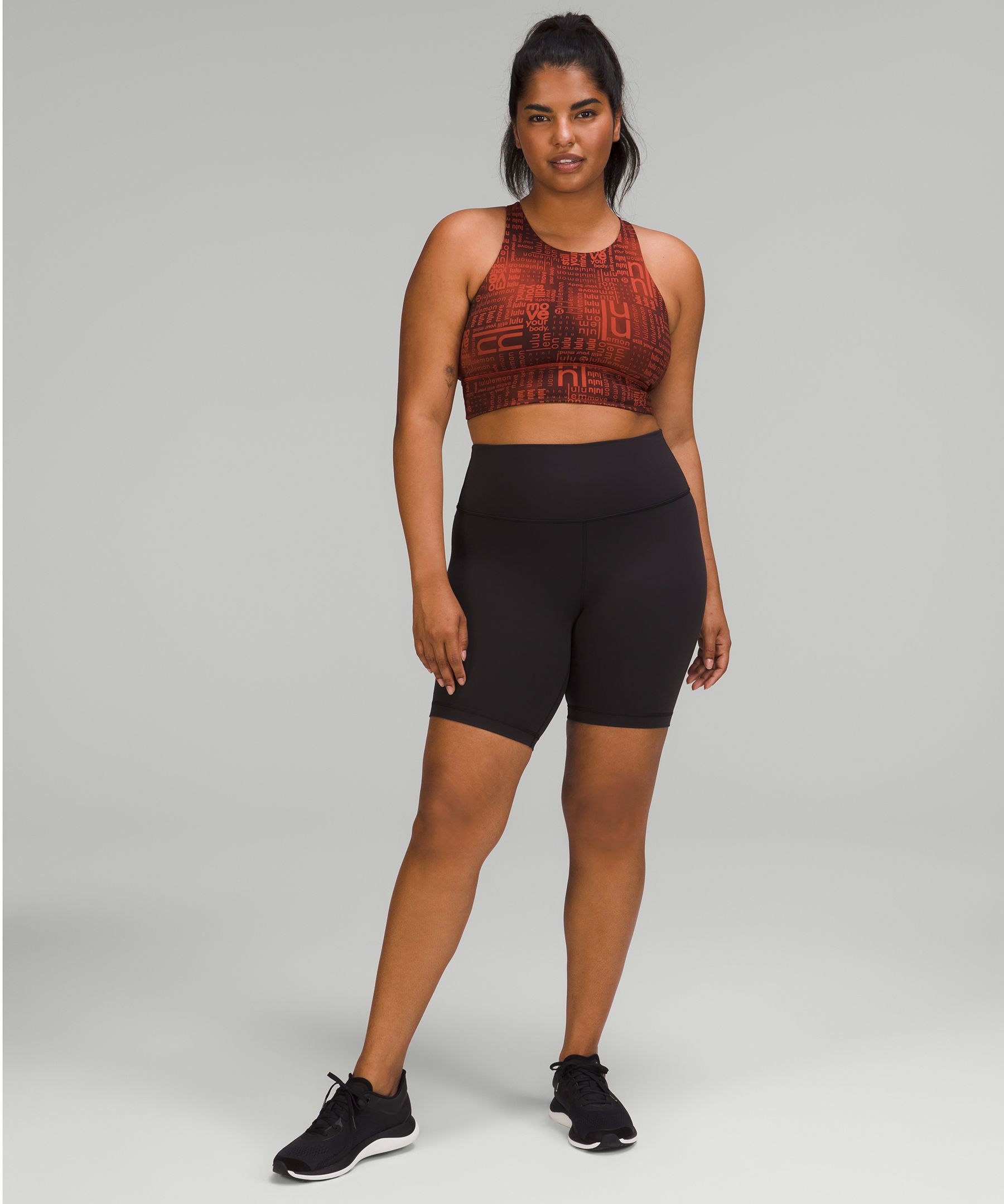 Lululemon Energy High Neck Longline Bra Medium Support B D Cups