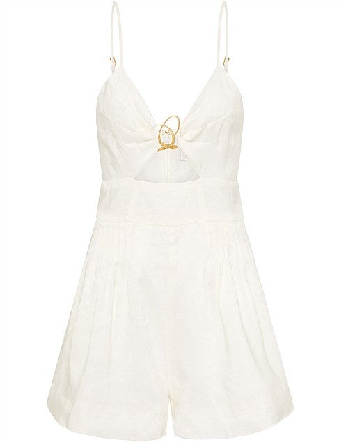 Aje + Simone Ring Cut Out Playsuit