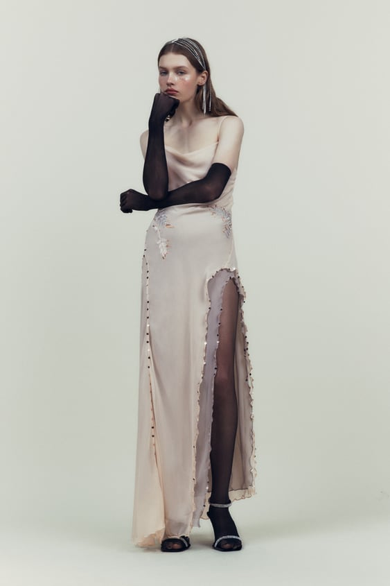 Zara + LEATHER CROP TOP KAIA x ZARA