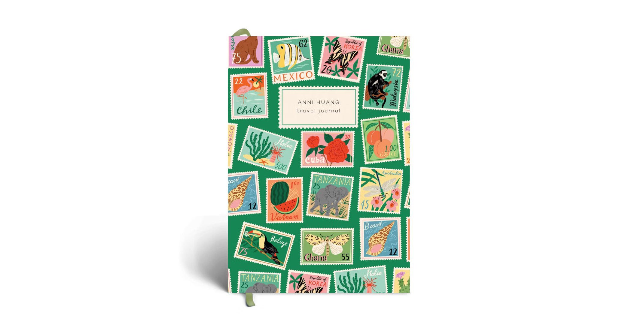 Stamp Album Travel Notebook Choice of Countries Pocket Journal