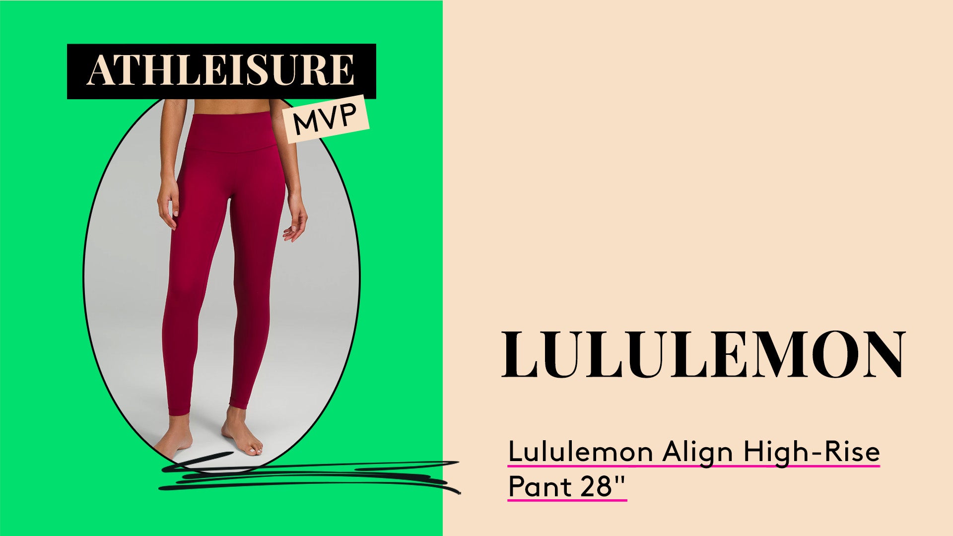 Athleisure MVP. Lululemon Align High-Rise Pant 28