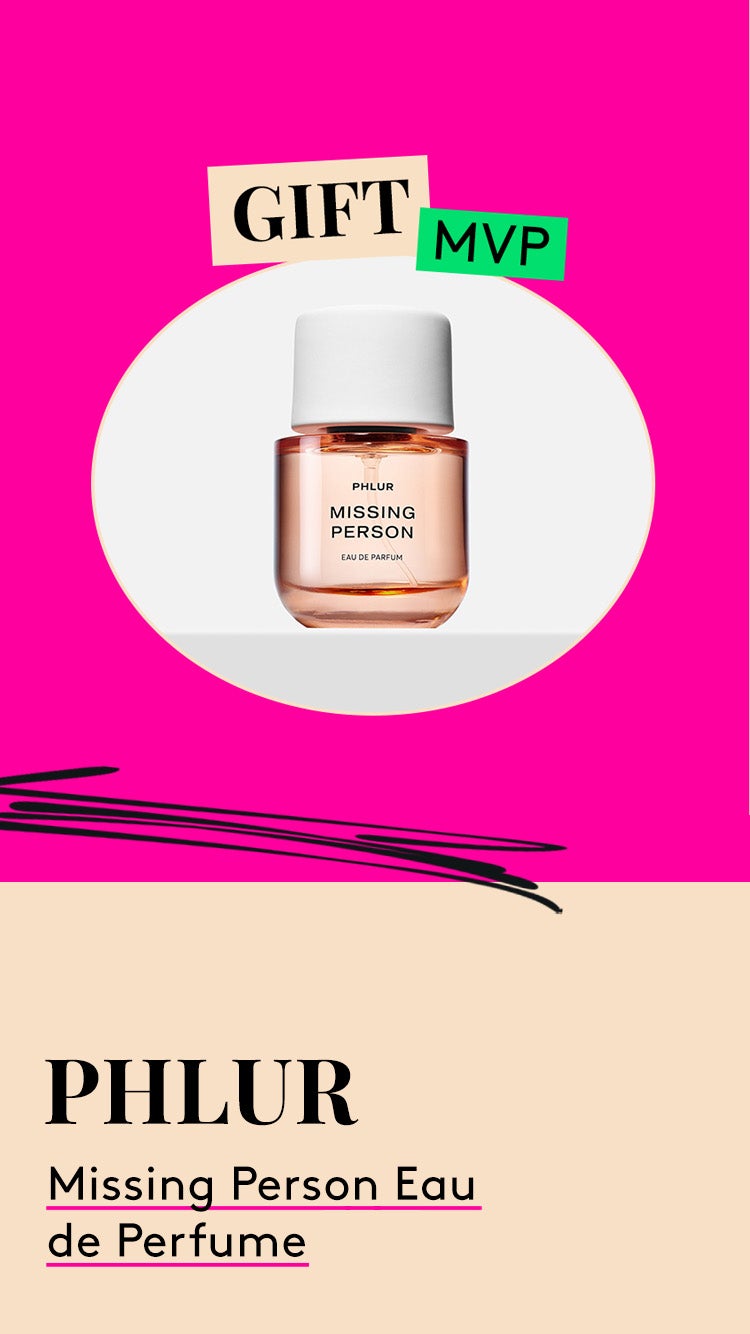 Gift MVP.
Phlur Missing Person Eau de Parfum.