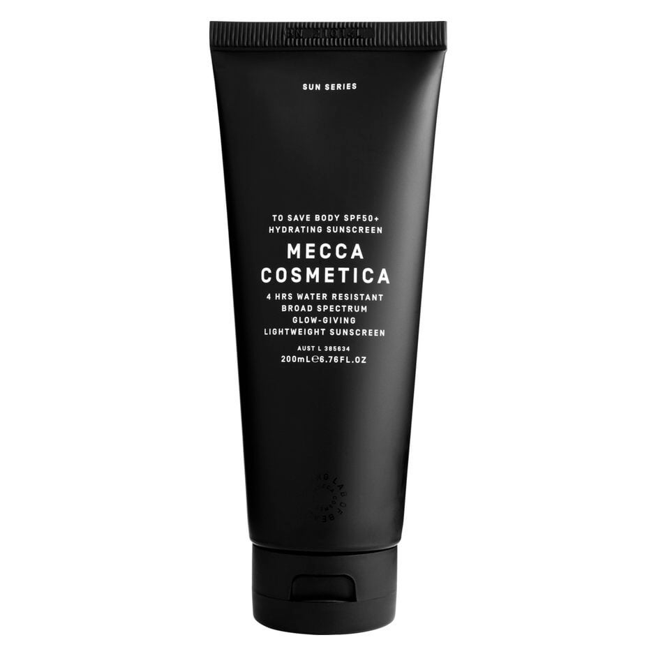 Mecca Cosmetica + To Save Body SPF50+ Hydrating Sunscreen