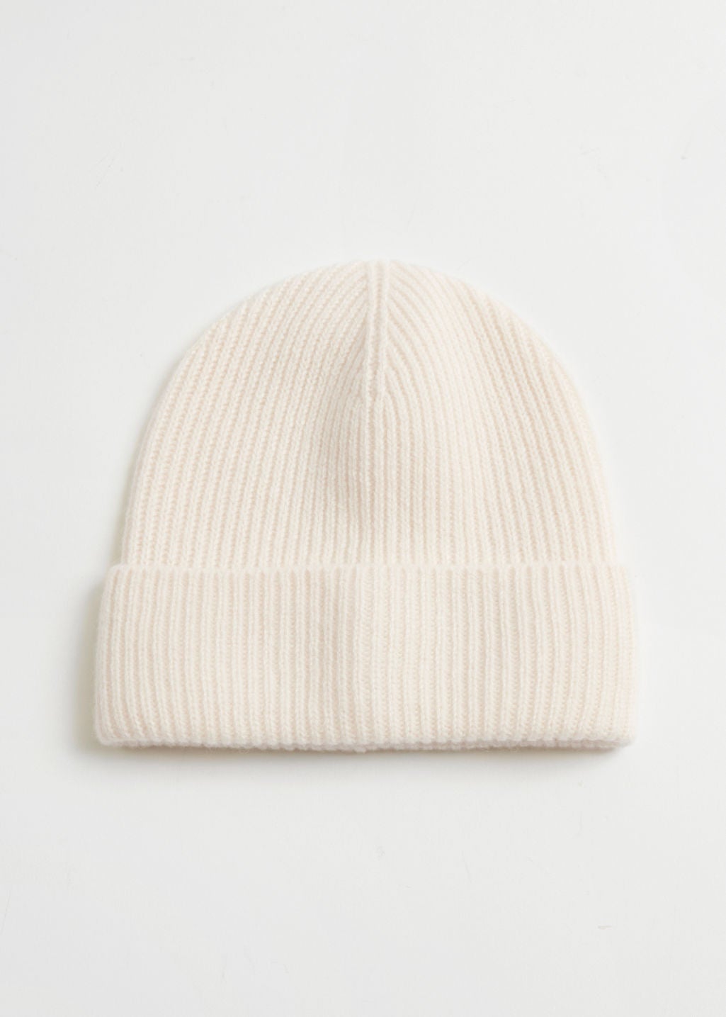 & Other Stories + Ribbed Cashmere Knit Beanie