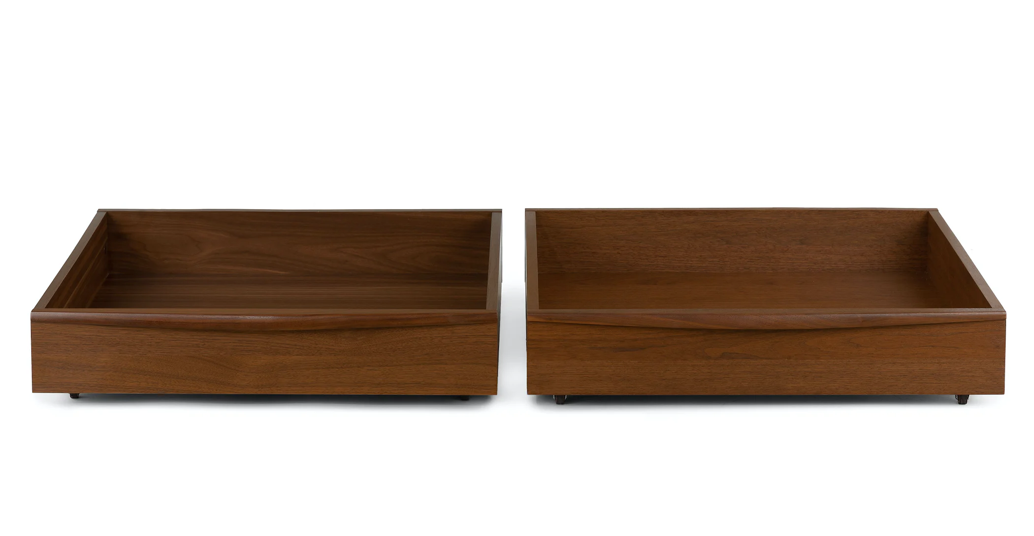 Article. + Lenia Walnut Underbed Storage Drawer Set