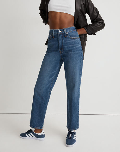 Madewell + The Perfect Vintage Straight Jean in Mayfield Wash