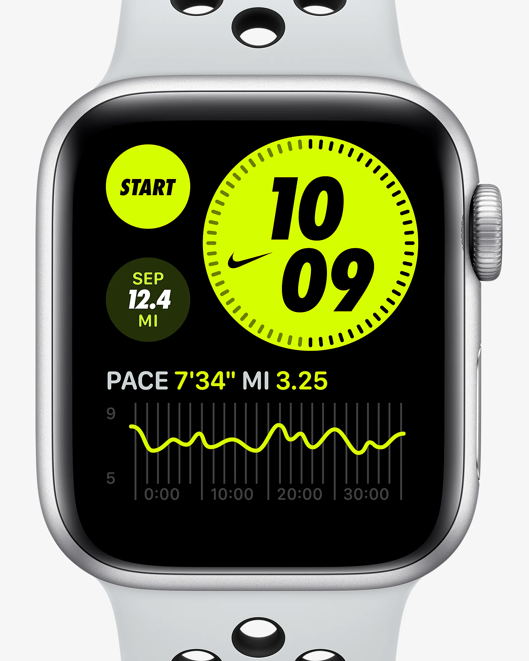 Apple + Apple Watch Nike Series 6 (GPS + Cellular) with Nike Sport