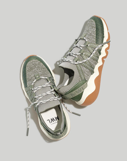 Madewell + Field Knit Sneakers