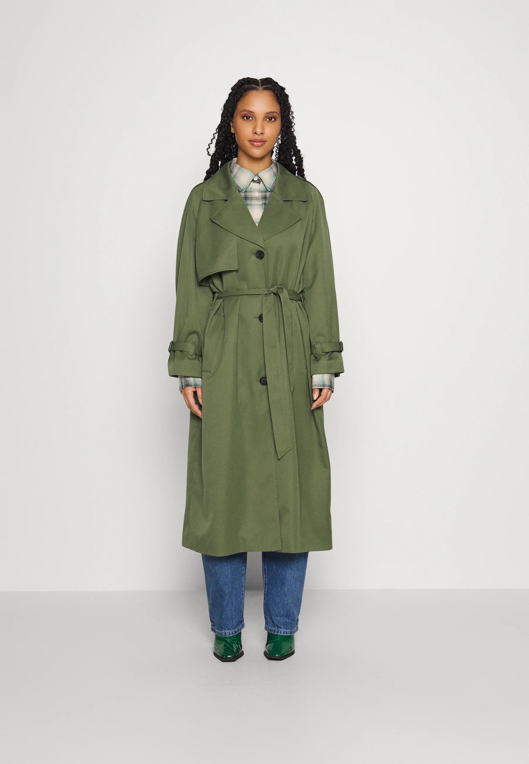 ONLY Petite + Onchloe Single Trenchcoat