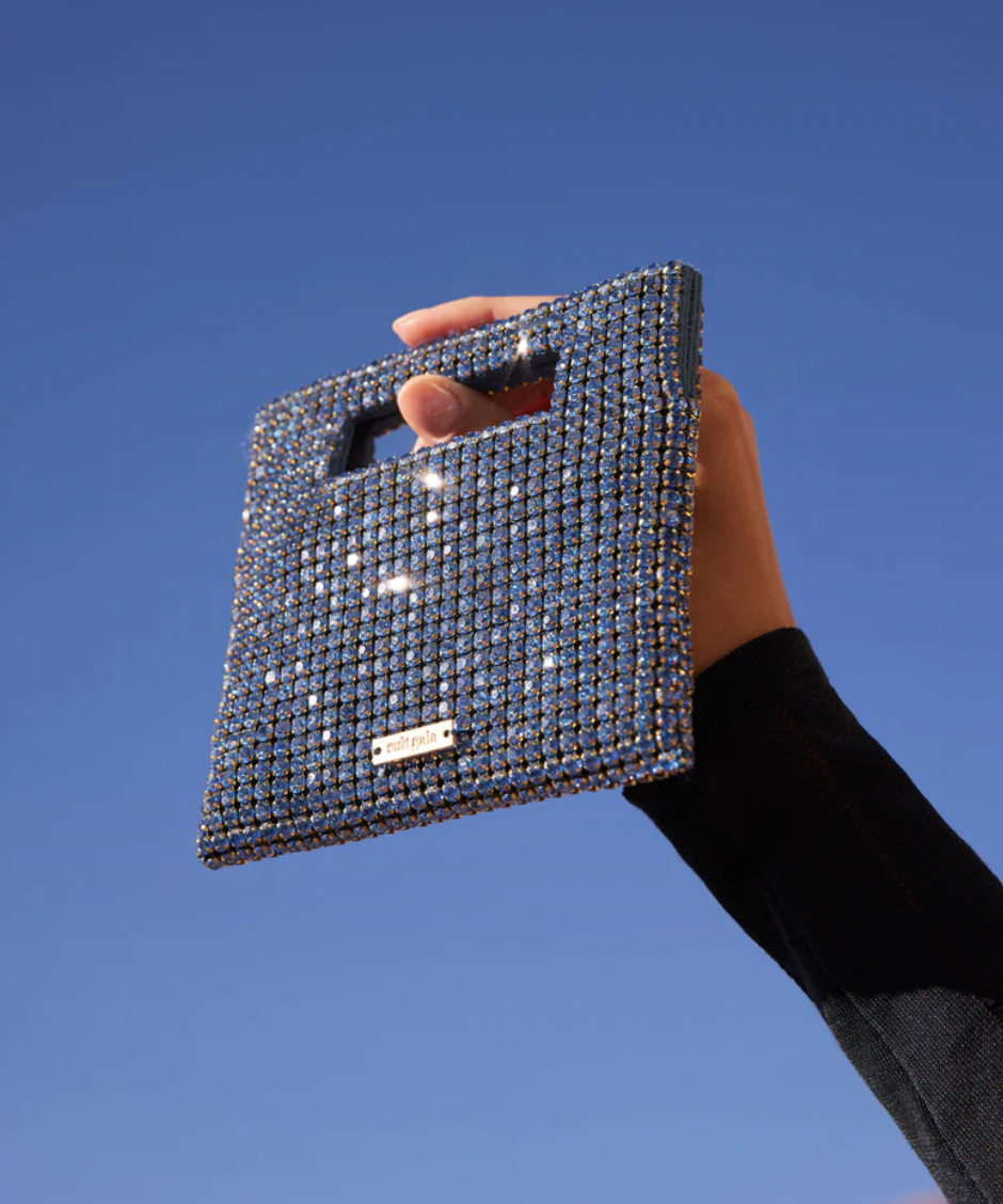 美品！cult gaia クリアバック $356 Cult Gaia Women's Clear Acrylic Pink Leather Handbag Box