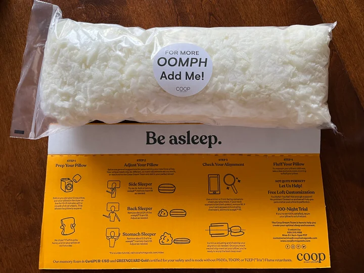Coop Home Goods Adjustable Pillow Review 2023