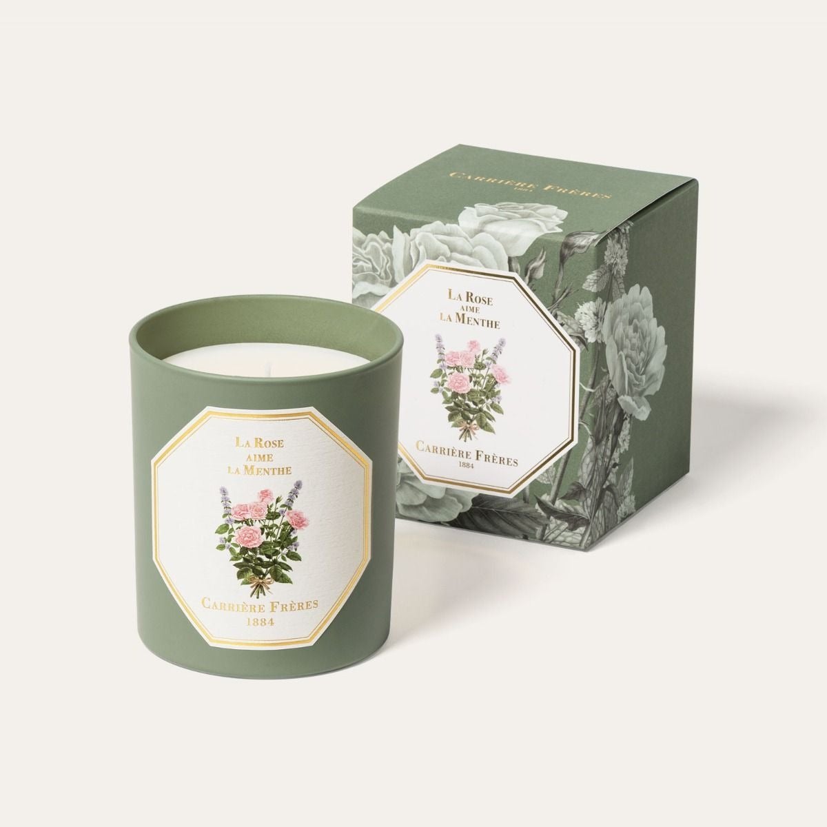 Carrière Frères + La Rose Aime la Menthe Candle
