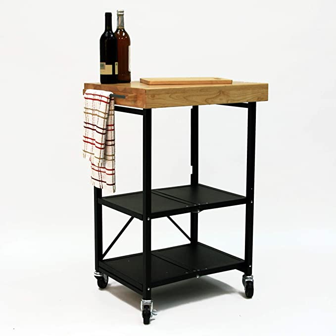 origami + Foldable Kitchen Cart