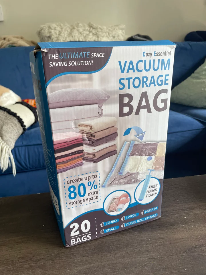 Vacuum Storage Bags, Space Saver Bag, Vacume Pack Storage Bag for