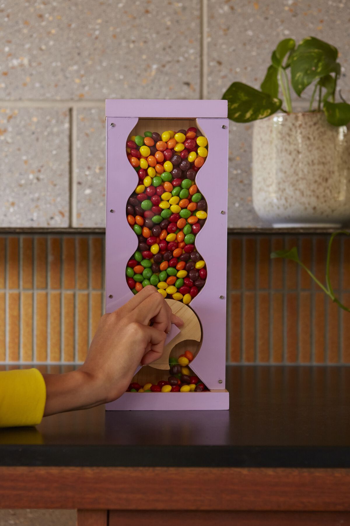 Typo + Wooden Candy Dispenser