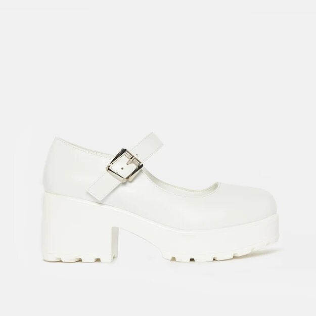 KINA white patent leather Mary Janes pumps | Carel Paris Shoes