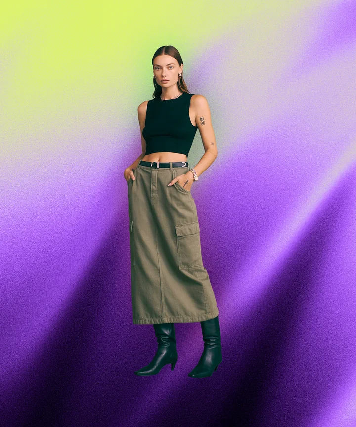 The Best Cargo Skirts In All Colors, Sizes, & Lengths