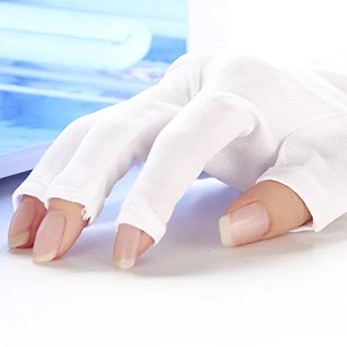 Jutao + UV Gloves for Manicure for Sun Protection, Fingerless