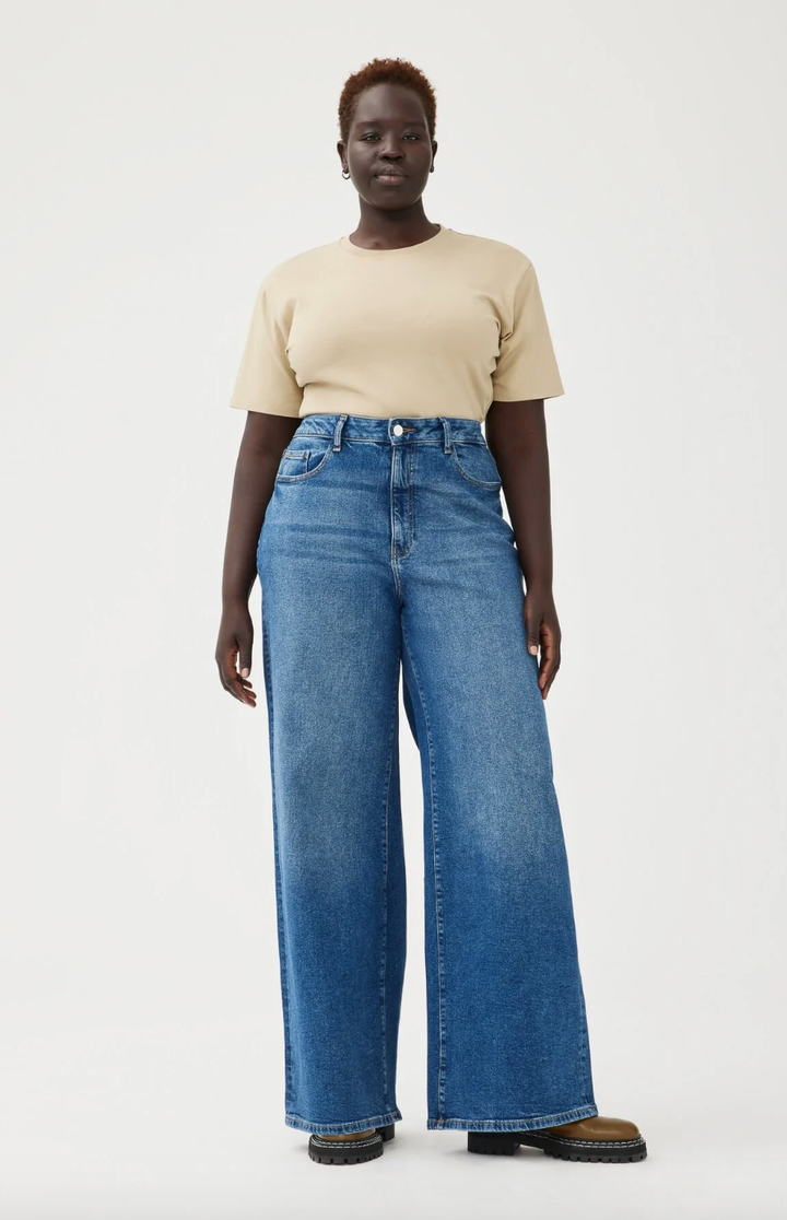 2023ss pheeny Vintage denim big jeans | www.jarussi.com.br