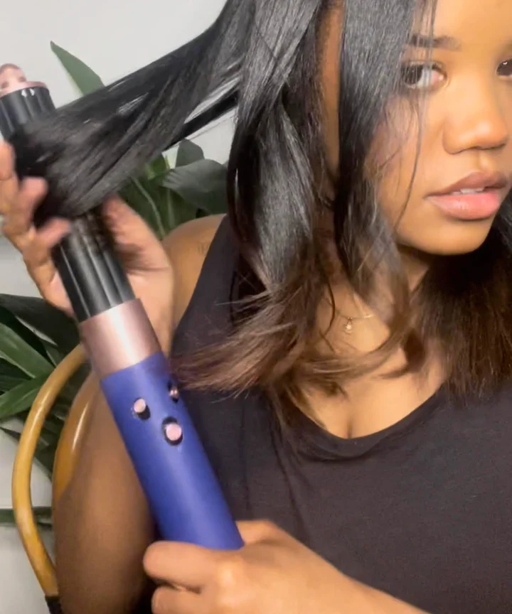 How To Use The Dyson Airwrap On 4B Hair
